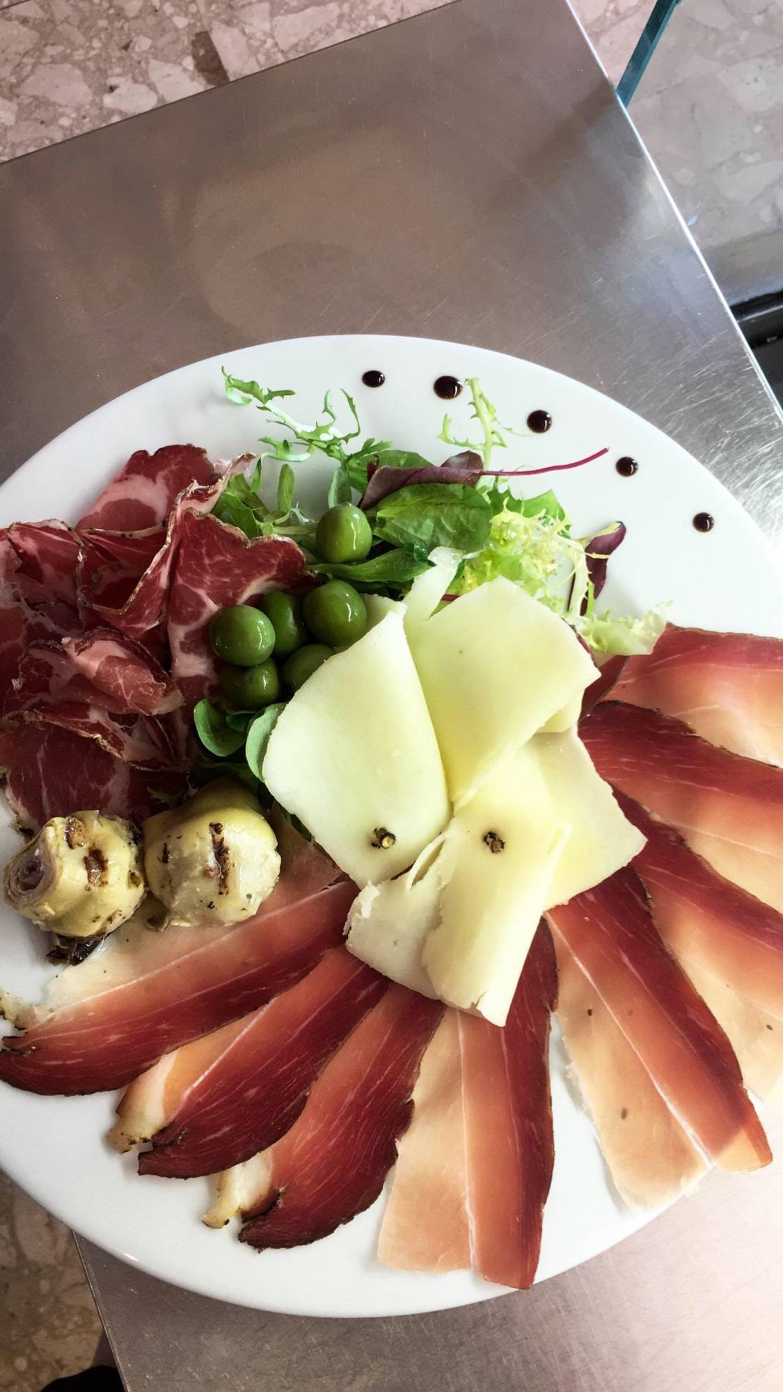 Pour l'apero : L'assiette charcuteries et fromages