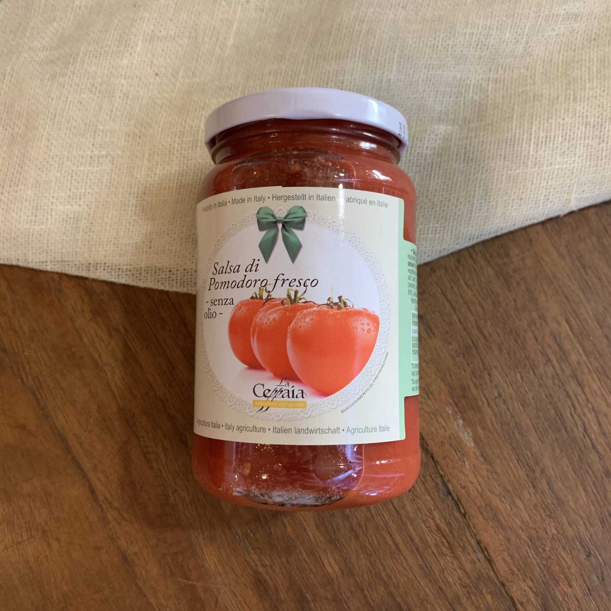 Sauce tomate BIO - sans huile 
