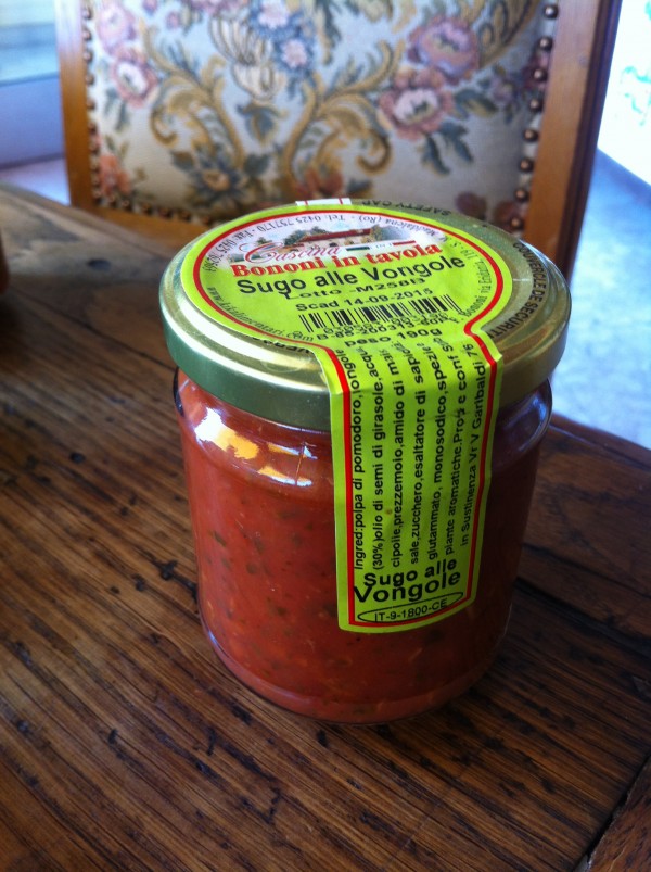 Sauce tomates Vongole Bononi petit format
