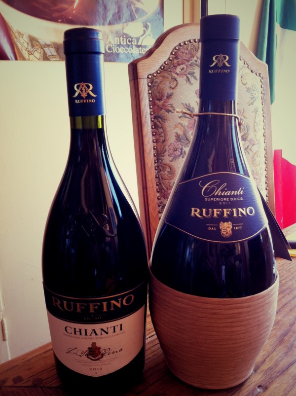 CHIANTI Ruffino, vin italien de qualité