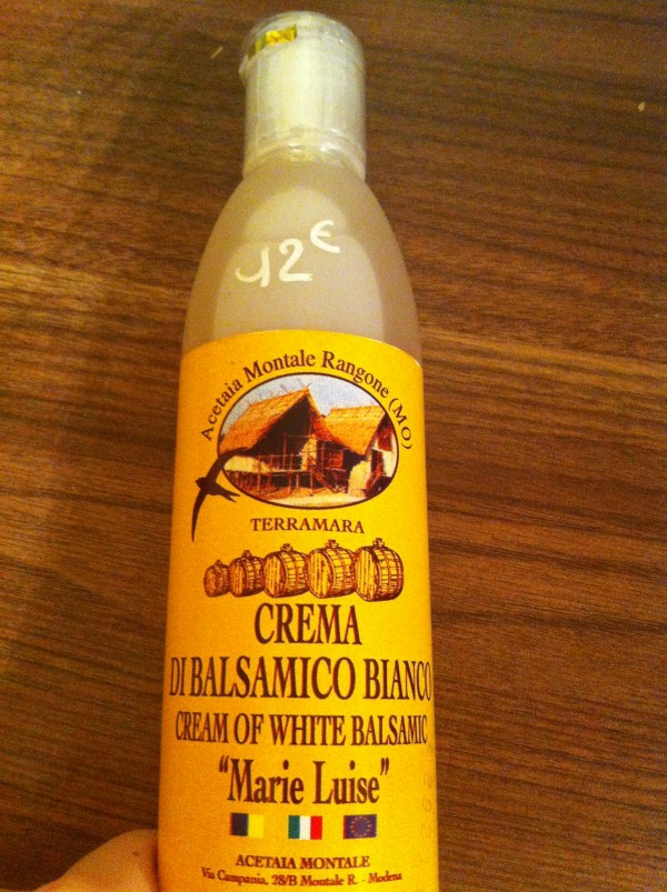 Crema di balsamico bianco